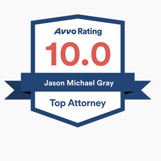 10.0 Avvo rating for Jason Gray top estate planning revocable trust and living trust attorney